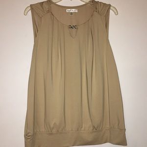 Silk tank top
